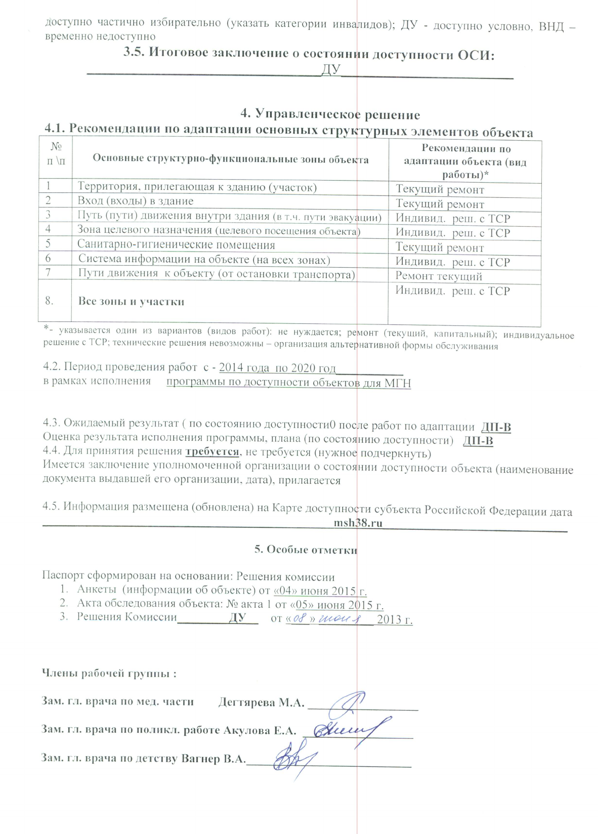 Паспорта доступности объектов социальной инфраструктуры (ОСИ) | ОГАУЗ 